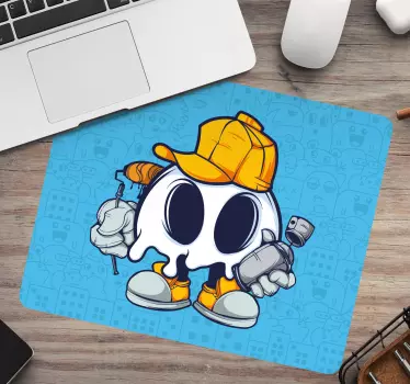 Herná podložka pod myš duchovný pracovník - Tenstickers