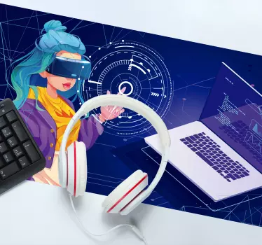 Herná podložka pod myš pre zážitok z virtuálnej reality - Tenstickers