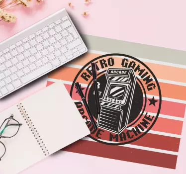 Herná podložka pod myš retro herný automat - Tenstickers