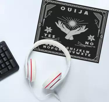 Herná podložka pod myš ruky ouija dosky - Tenstickers