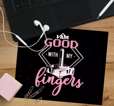 Herná podložka pod myš s originálnym dizajnom - Tenstickers