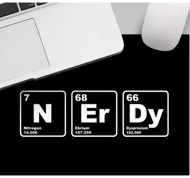 Herná podložka pod myš symboly chemických prvkov - Tenstickers