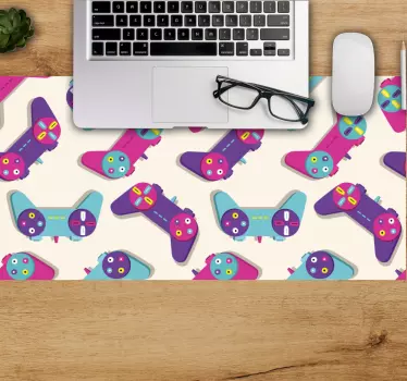 Herná podložka pod myš Živé herné ovládače - Tenstickers