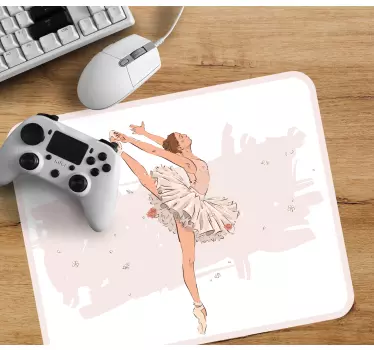 Krásna tanečnica originálna podložka pod myš - Tenstickers