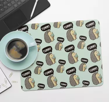 Lahodný podložka pod myš pre ježka - Tenstickers