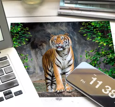 Majestátny tiger originálny podložka pod myš - Tenstickers
