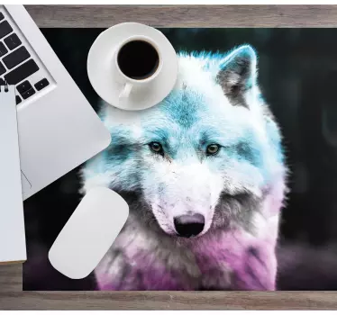 Majestátny vlk originálna podložka pod myš - Tenstickers