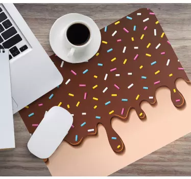 Originálna podložka pod myš Čokoládové potešenie - Tenstickers