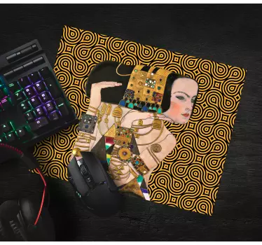 Originálna podložka pod myš elegantný portrét ženy - Tenstickers