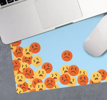 Originálna podložka pod myš emocionálne výrazy - Tenstickers