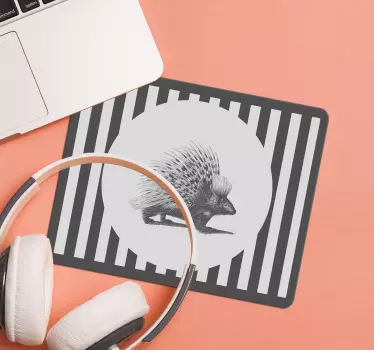 Originálna podložka pod myš poriadkový ježko - Tenstickers