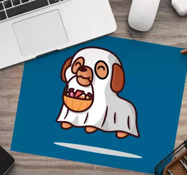 Originálna podložka pod myš roztomilý duchovský šteniatko - Tenstickers