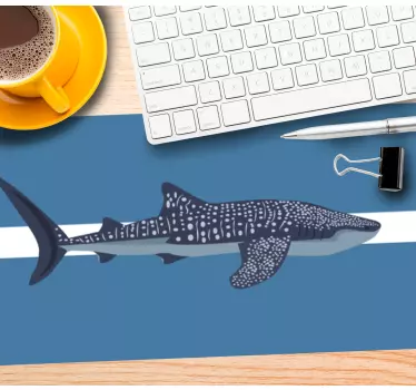 Originálna podložka pod myš s dizajnom žraloka - Tenstickers