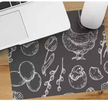 Originálna podložka pod myš s farmárskymi zvieratami - Tenstickers