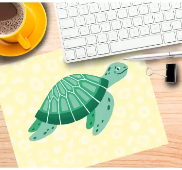 Originálna podložka pod myš s roztomilou korytnačkou - Tenstickers
