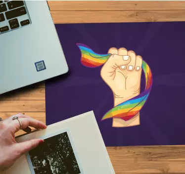 Originálna podložka pod myš s uchopovacou páskou - Tenstickers