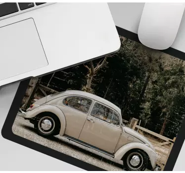Originálna podložka pod myš s vintage automobilmi - Tenstickers