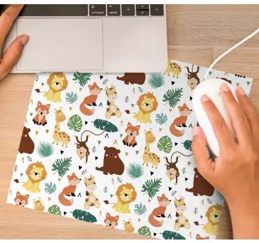 Originálna podložka pod myš so zvieracími vzormi - Tenstickers