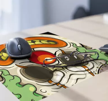 Originálna podložka pod myš strašidelná tvár klauna - Tenstickers