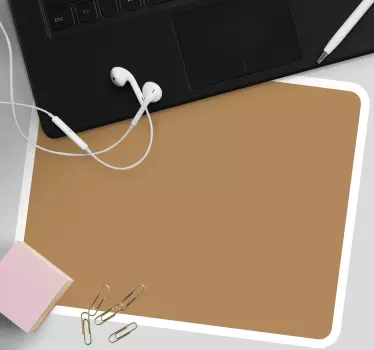 Originálna podložka pod myš vo farbách jablko škorica - Tenstickers