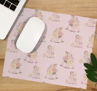 Originálna podložka pod myš vzor priateľov z detstva - Tenstickers