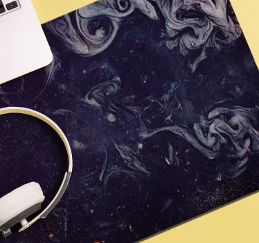Fialová originálna vinylová podložka pod myš - Tenstickers