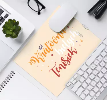 Podložka Kráľovná bielych tenisiek - Tenstickers