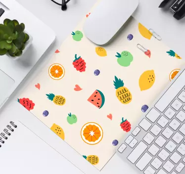 Podložka pod myš ovocie - Tenstickers