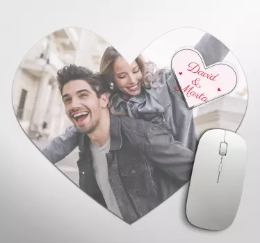 meno podložka pod myš Valentína láska - Tenstickers