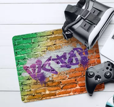 meno podložka pod myš vlastný názov graffiti - Tenstickers