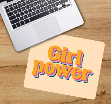 Podložka pod myš s textom posilňujúca správa - Tenstickers