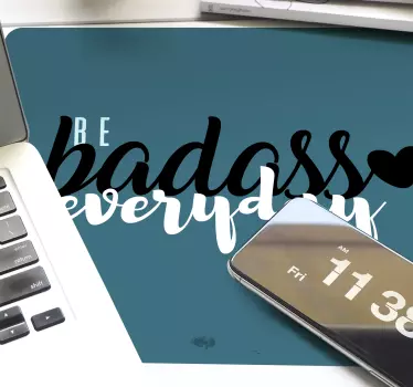 Podložka pod myš s textom posilňujúce vyhlásenie - Tenstickers
