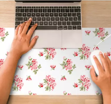 Podložka pod myš so vzorom botanickej textúry - Tenstickers