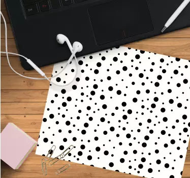 Podložka pod myš so vzorom elegantné bodkované vzory - Tenstickers