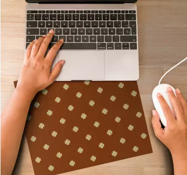 Podložka pod myš so vzorom elegantné bodky - Tenstickers