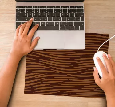 Podložka pod myš so vzorom elegantné minimalistické línie - Tenstickers