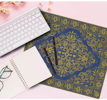 Podložka pod myš so vzorom elegantný botanický znak - Tenstickers