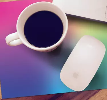 Podložka pod myš so vzorom farebný gradient - Tenstickers