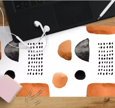 Podložka pod myš so vzorom geometrické abstrakcie - Tenstickers