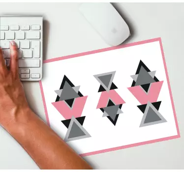 Podložka pod myš so vzorom geometrické usporiadanie - Tenstickers