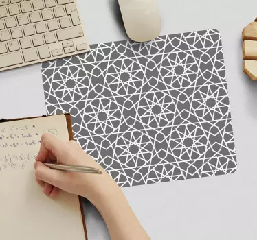 Podložka pod myš so vzorom geometrického štýlu - Tenstickers