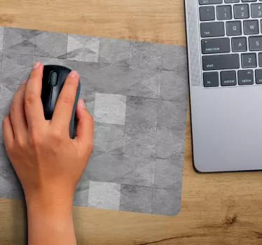 Podložka pod myš so vzorom geometrických dlaždíc - Tenstickers