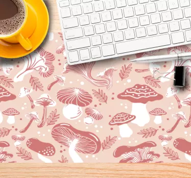 Podložka pod myš so vzorom húb - Tenstickers