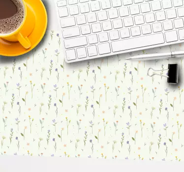 Podložka pod myš so vzorom kvetinového akcentu - Tenstickers