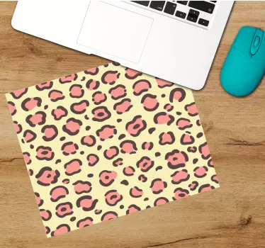 Podložka pod myš so vzorom leopardieho potlače - Tenstickers