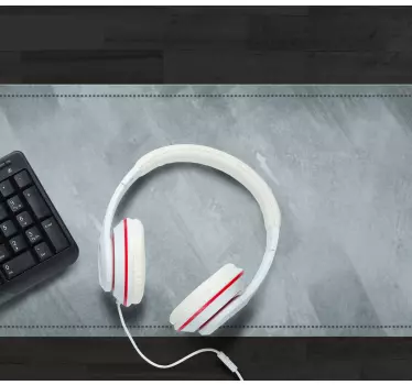Podložka pod myš so vzorom minimalistický audio doplnok - Tenstickers