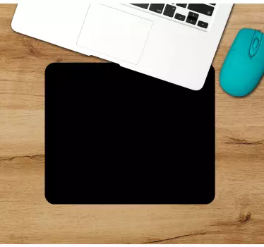 Podložka pod myš so vzorom minimalistický čierny povrch - Tenstickers