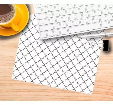 Podložka pod myš so vzorom oblakového usporiadania - Tenstickers