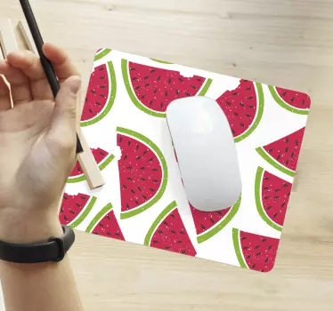 Podložka pod myš so vzorom osviežujúci melónový plátok - Tenstickers