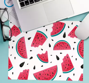Podložka pod myš so vzorom plátok melóna - Tenstickers